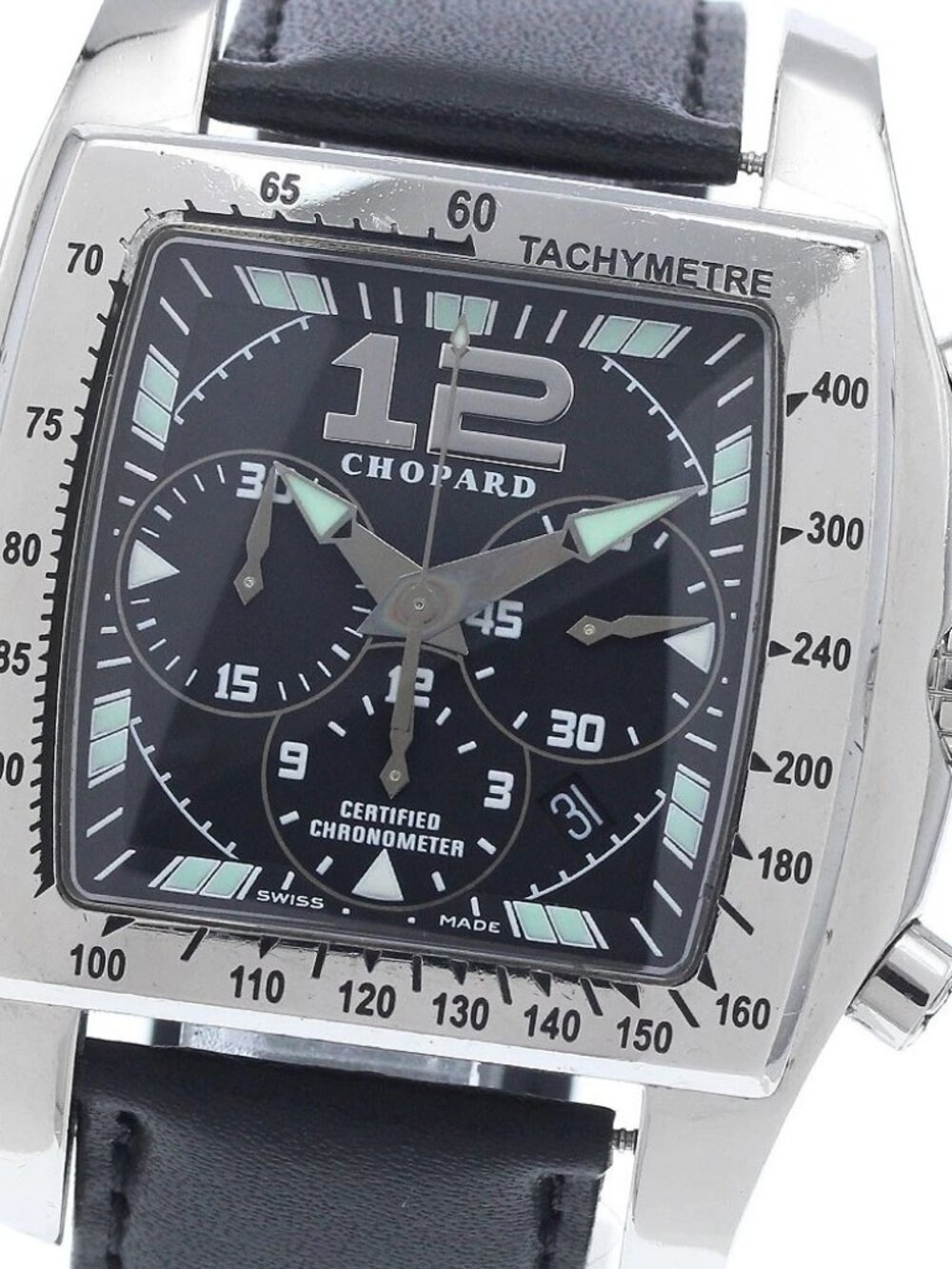 Chopard 20 Tycoon 8961 Chronograph Date black Dial Automatic Men's Watch_938305